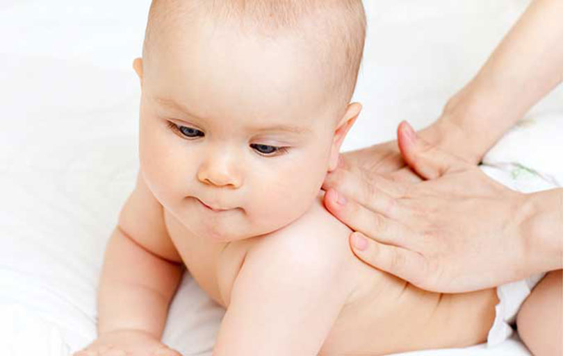 masajes a bebés